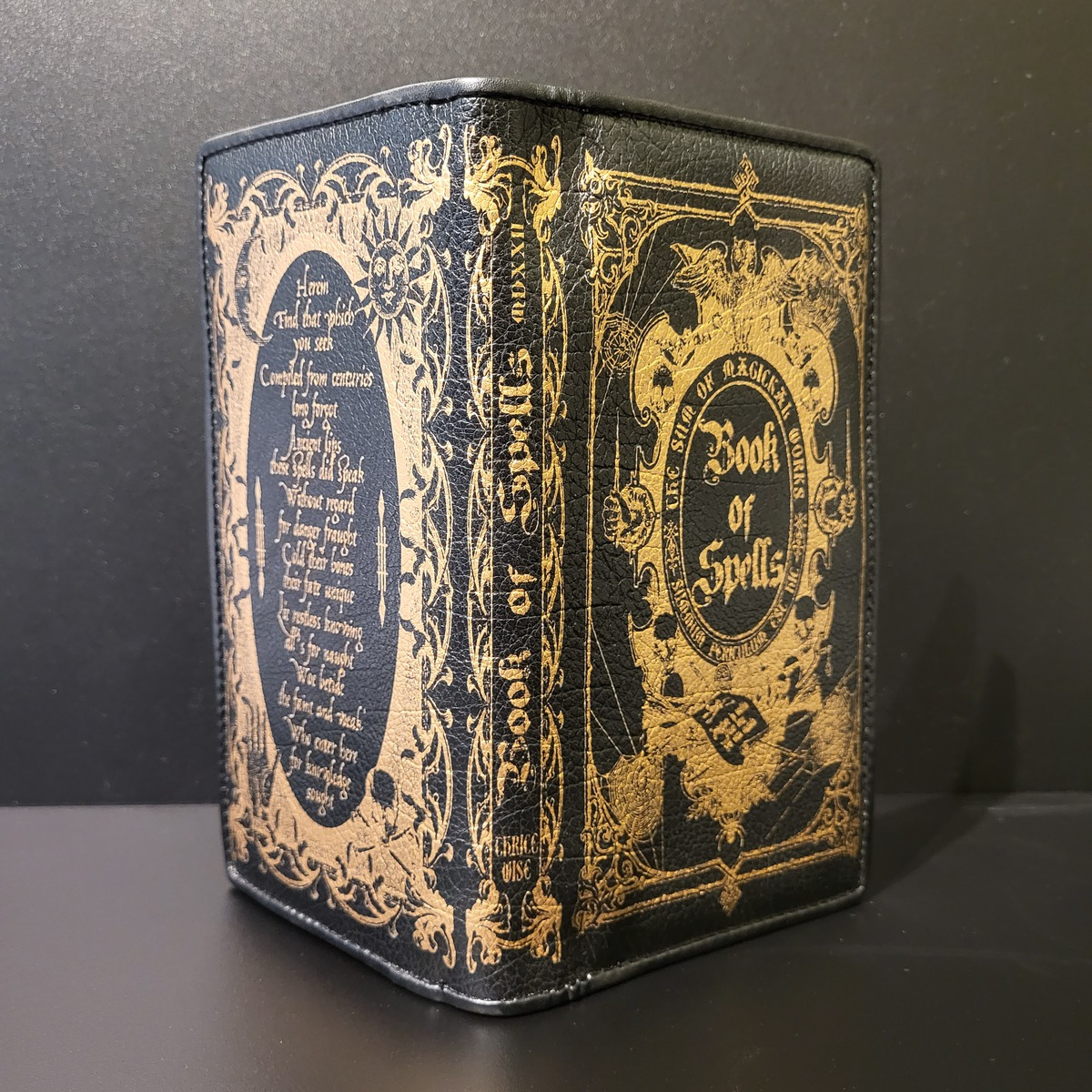 Book of Spells Book Wallet