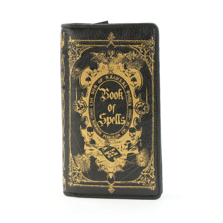 "Book of Spells" Book Wallet