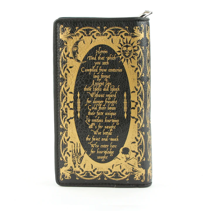 Book of Spells Book Wallet