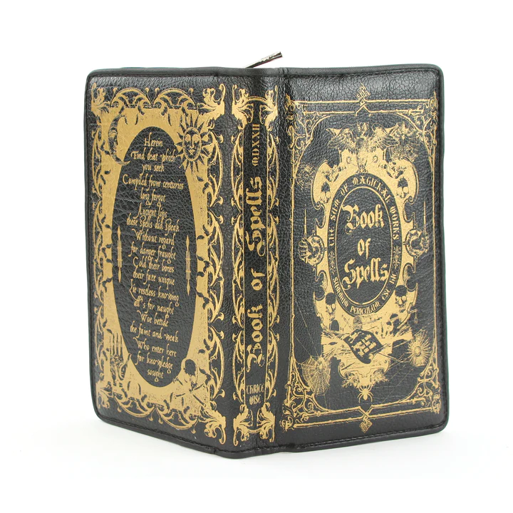 Book of Spells Book Wallet