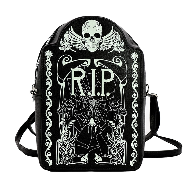 Glow in the Dark Tombstone Backpack