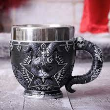 Horn Devil Cat Cup