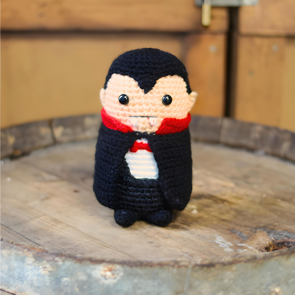 Muñeco Drácula  amigurumi