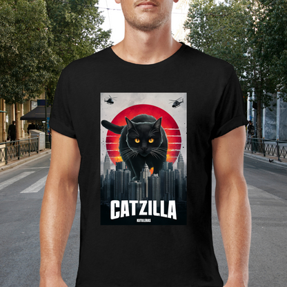 T-Shirt "Catzilla"