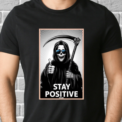 T-Shirt "Stay positive"