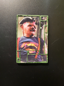 Glass mosaic magnet  "Sloth from The Goonies"