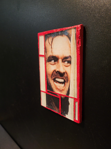 Glass mosaic magnet  "Jack Torrance - The Shining"