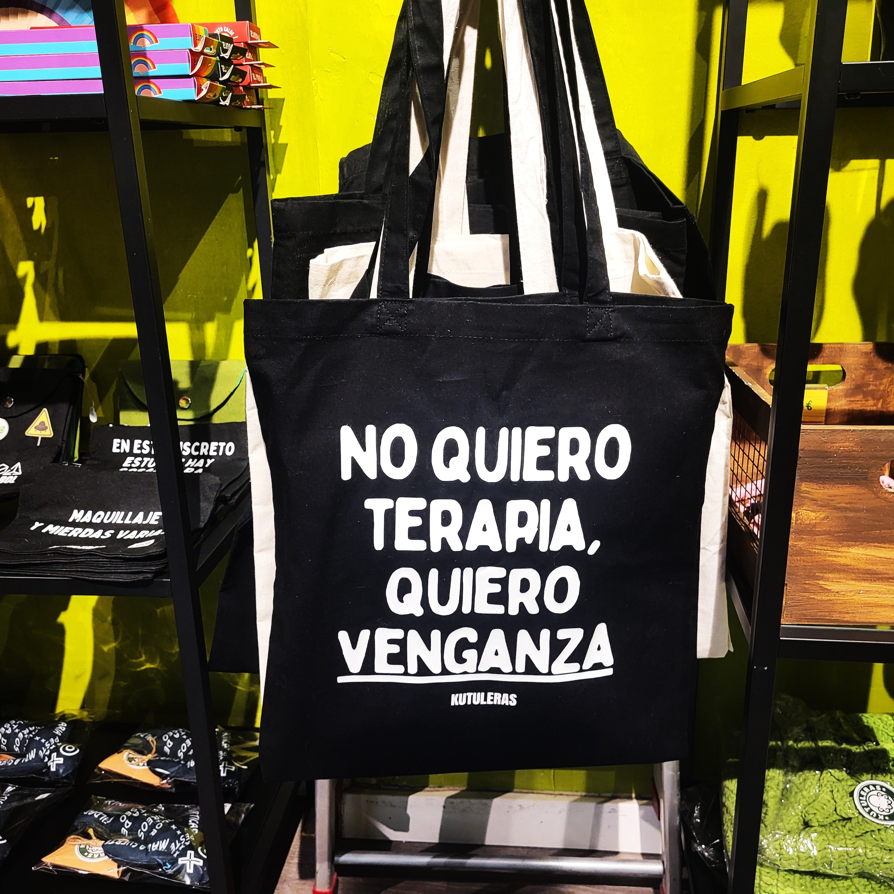 Tote bag "No quiero terapia"