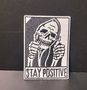 Parche "Stay Positive"
