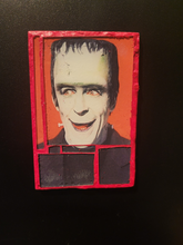 Load image into Gallery viewer, Glass mosaic magnet  &quot;Herman Munster&quot;