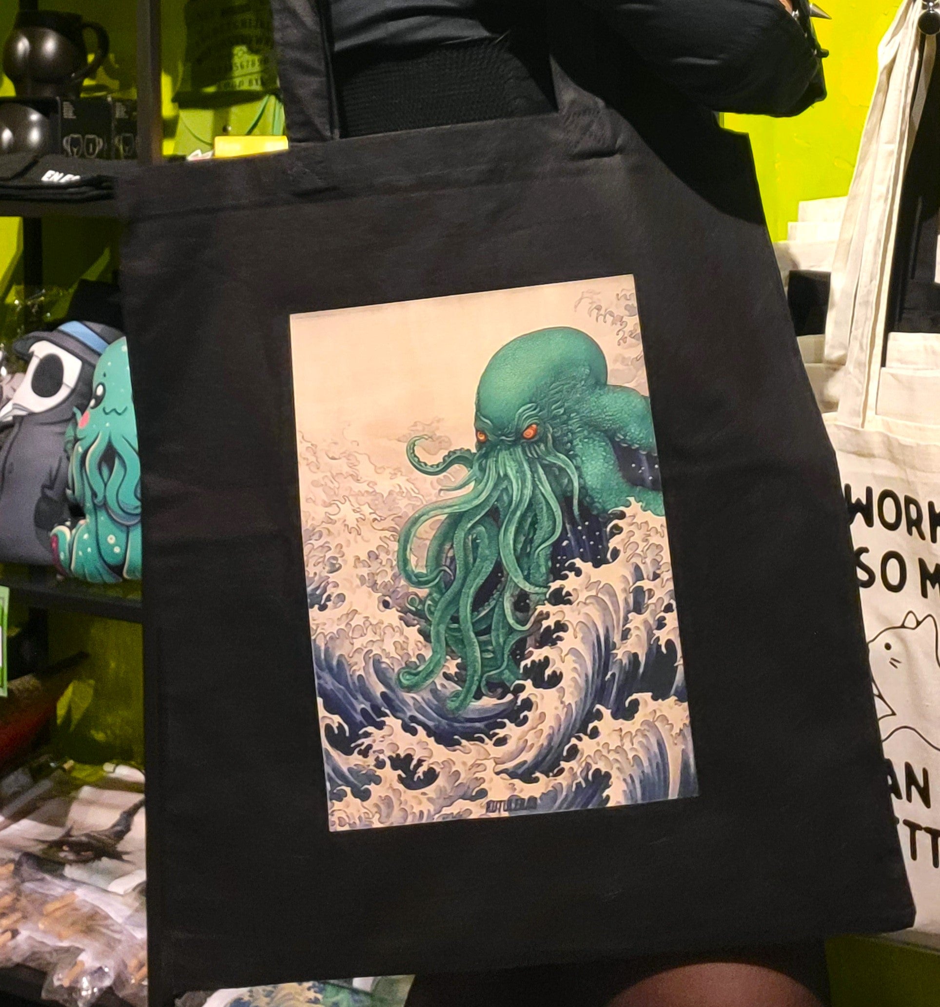 Tote bag "Ancient Japanese Cthulhu"
