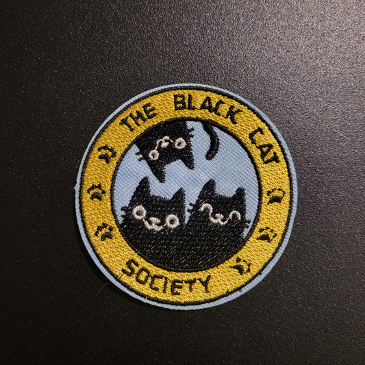 Parche "Black Cat Society"