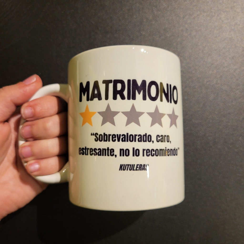 Taza Kutuleras "Matrimonio"