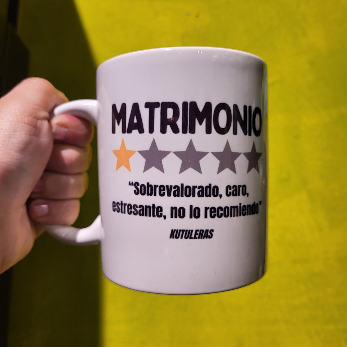 Kutuleras Mug "Matrimonio"