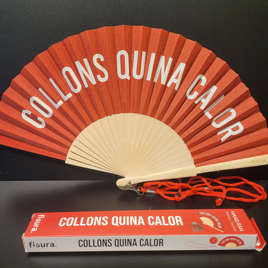 Hand Fan "Collons quina calor"