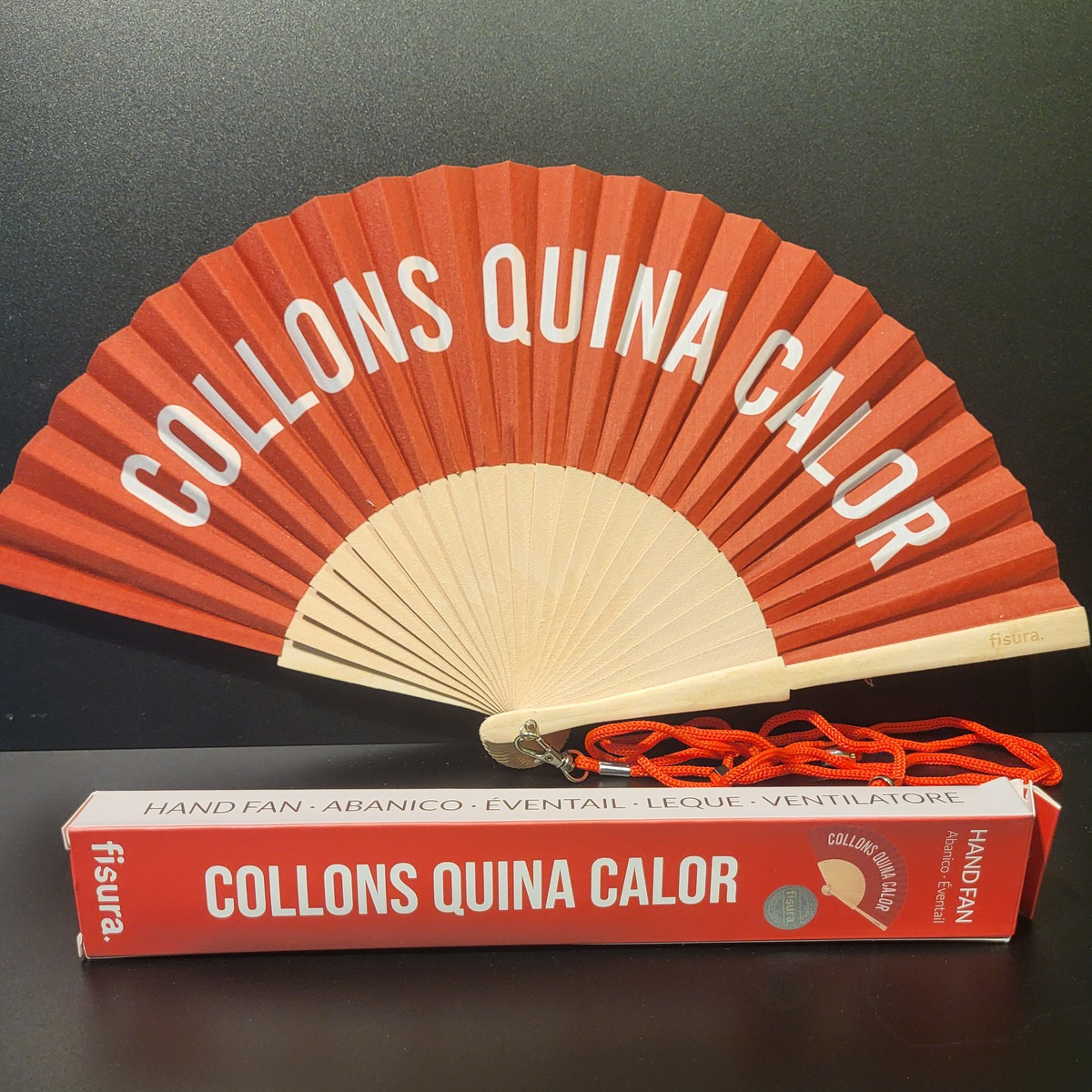 Hand Fan "Collons quina calor"