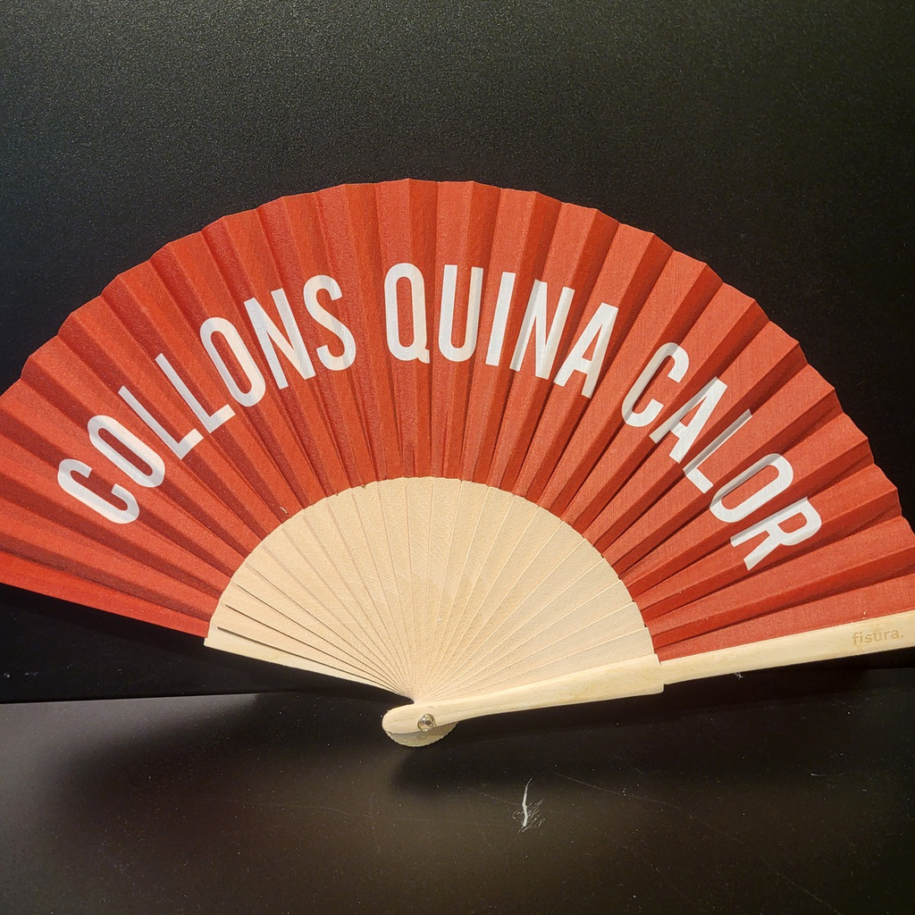 Hand Fan "Collons quina calor"