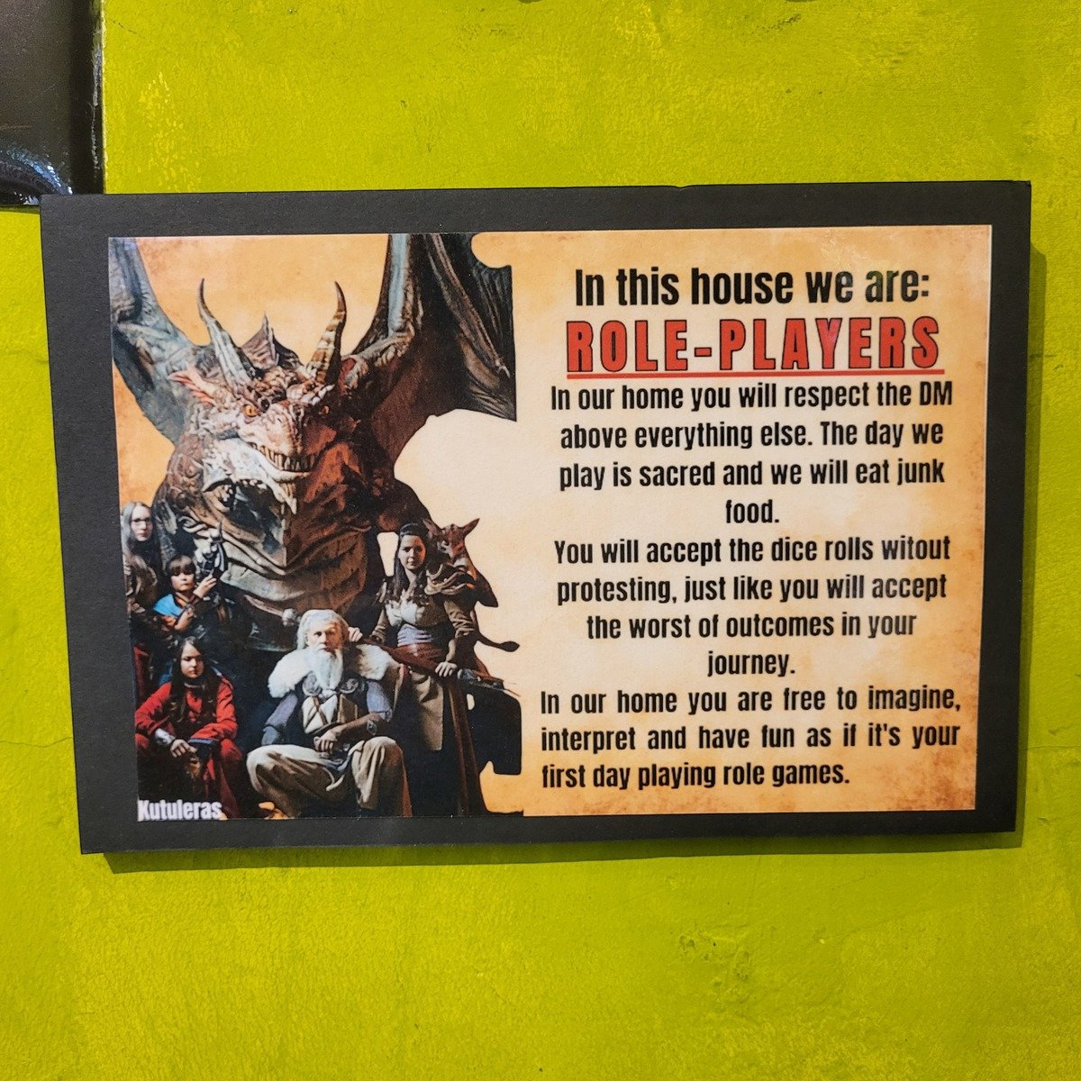 Role-players sign