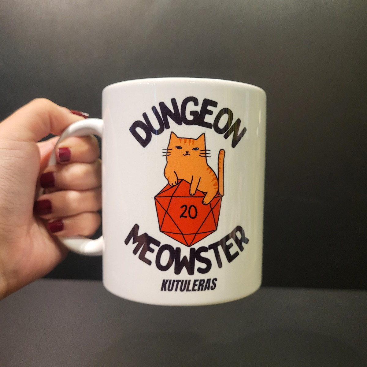 Kutuleras Mug "Dungeon Meowster"