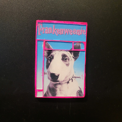 Glass mosaic magnet "Frankenweenie"