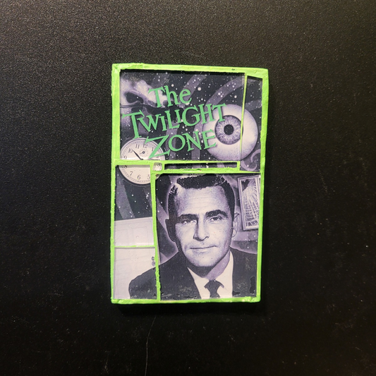 Glass mosaic magnet "The Twilight Zone"