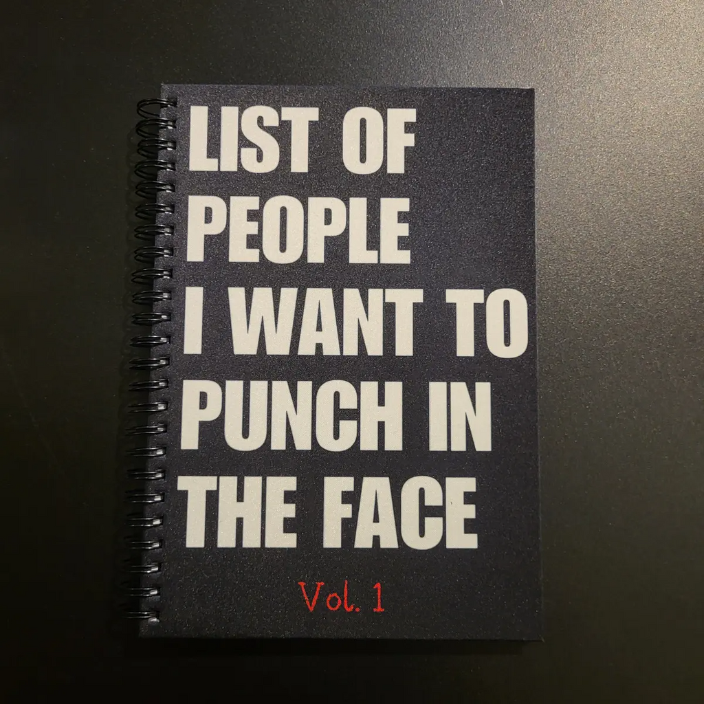 Libreta Kutuleras People I Want To Punch