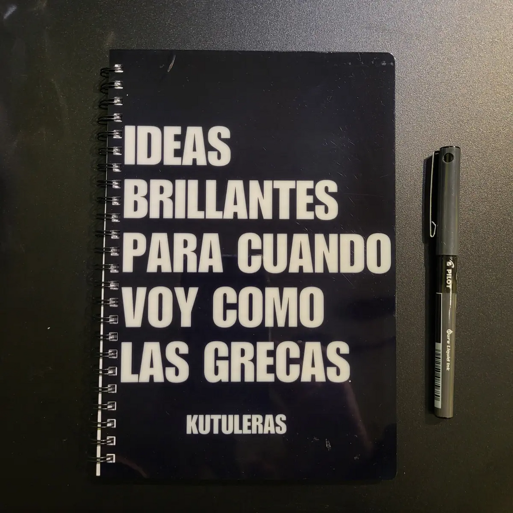 Libreta Kutuleras "Ideas brillantes"