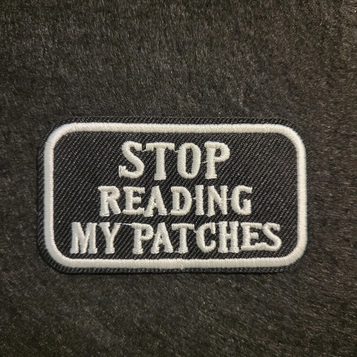 Patch "Stop reading my patches"