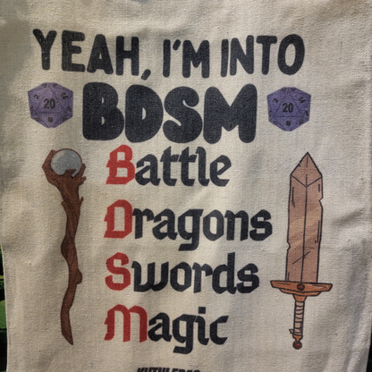 Tote bag "BDSM"