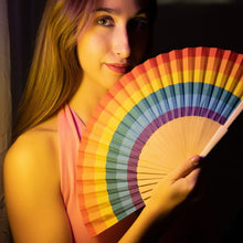 Load image into Gallery viewer, Hand Fan &quot;Arcoiris&quot;