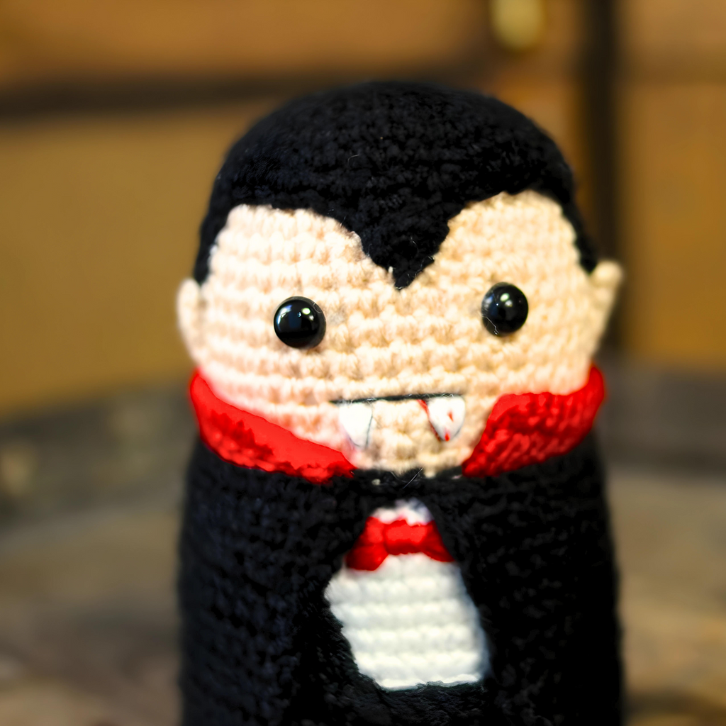 Muñeco Drácula  amigurumi