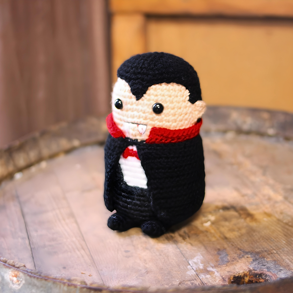 Muñeco Drácula  amigurumi