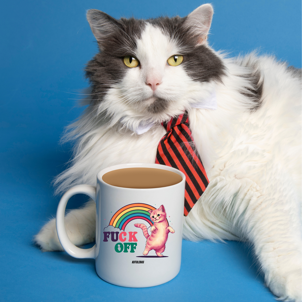Taza Kutuleras "Fuck off"