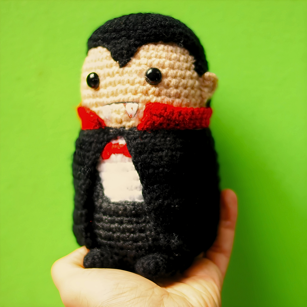 Muñeco Drácula  amigurumi
