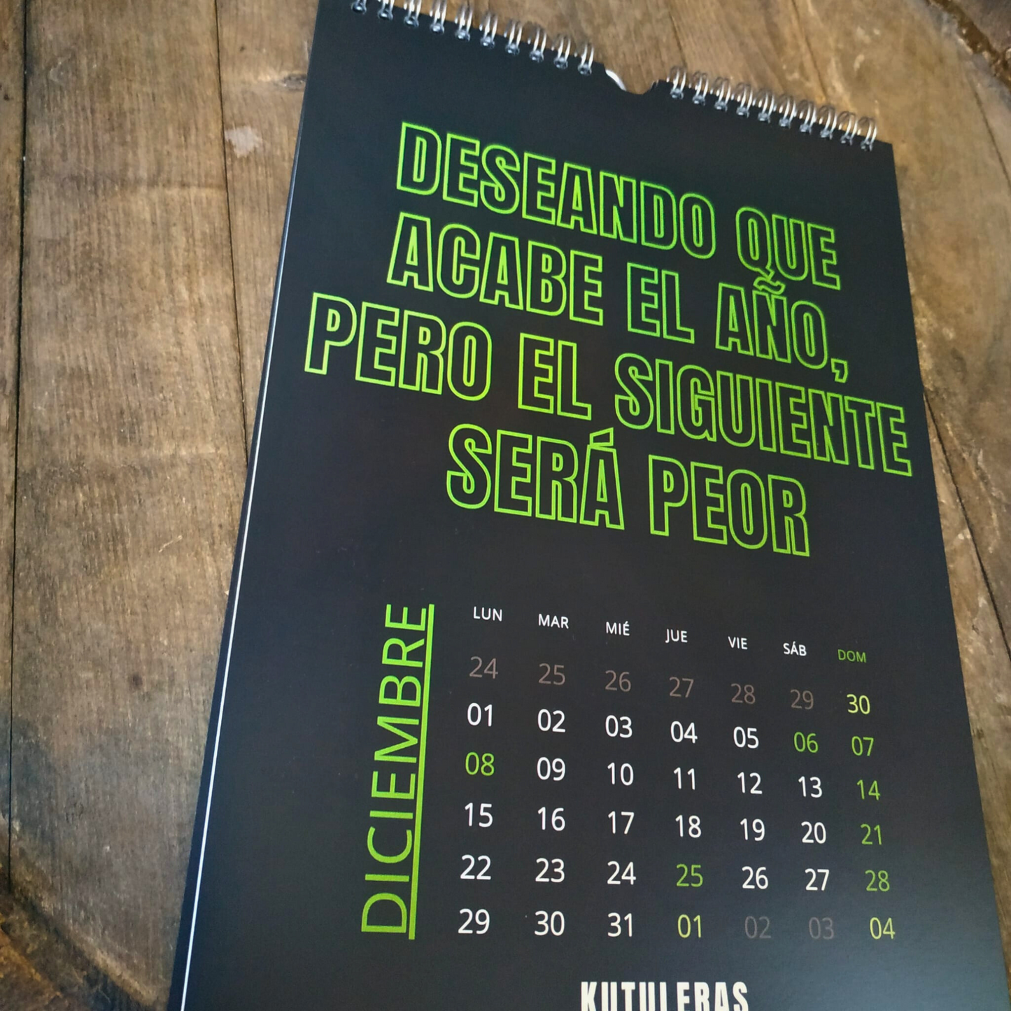 PUTO CALENDARIO 2025