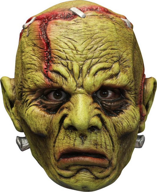 Máscara corta verde de Frankenstein
