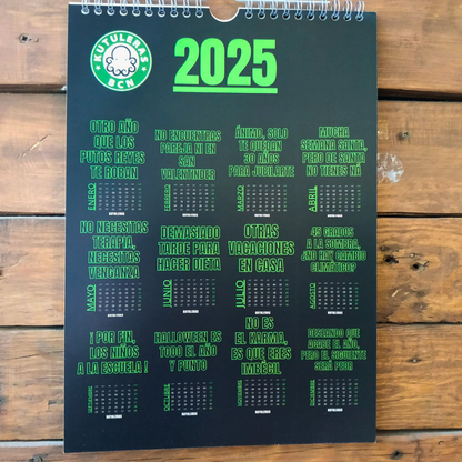 PUTO CALENDARIO 2025