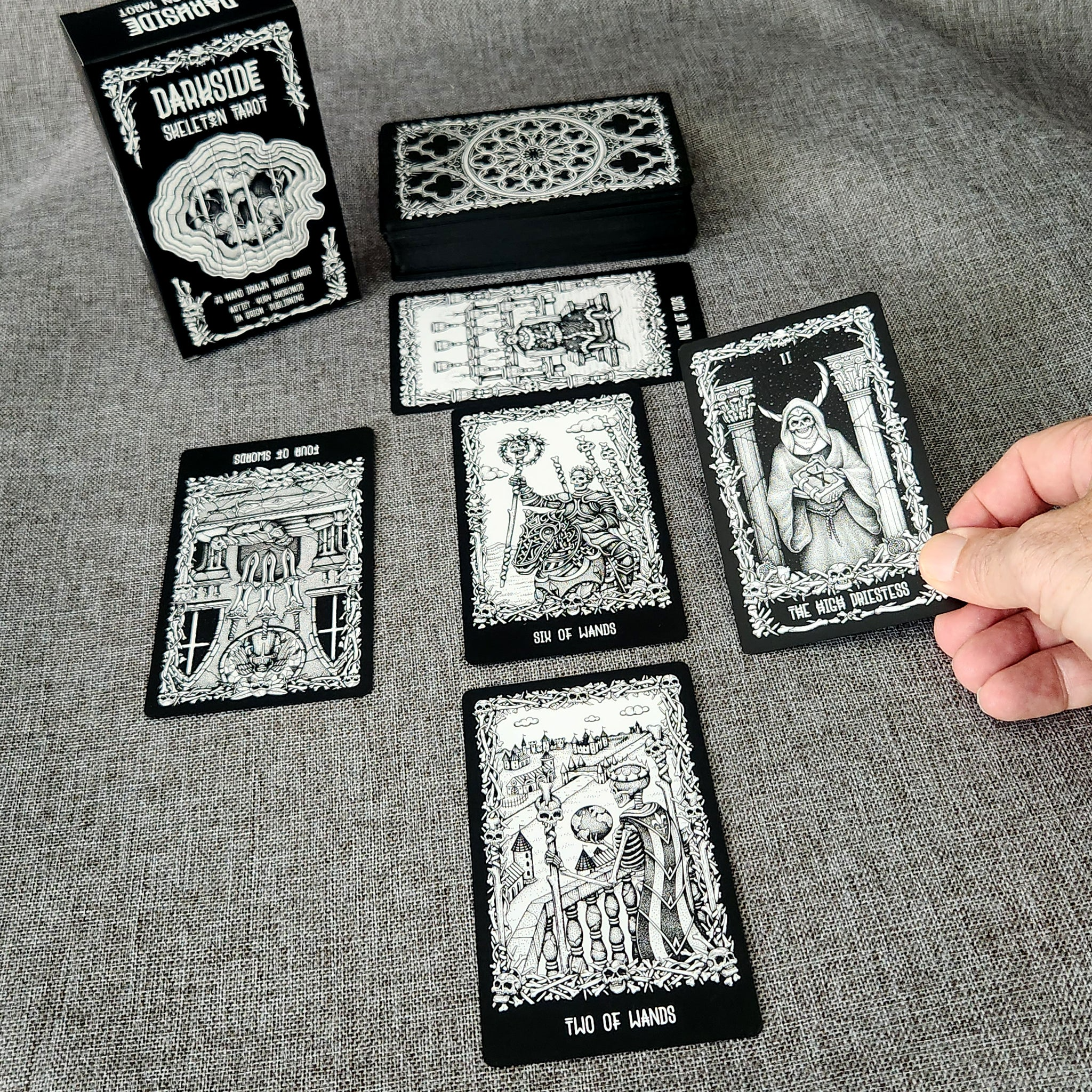 Darkside Skeleton Tarot Deck