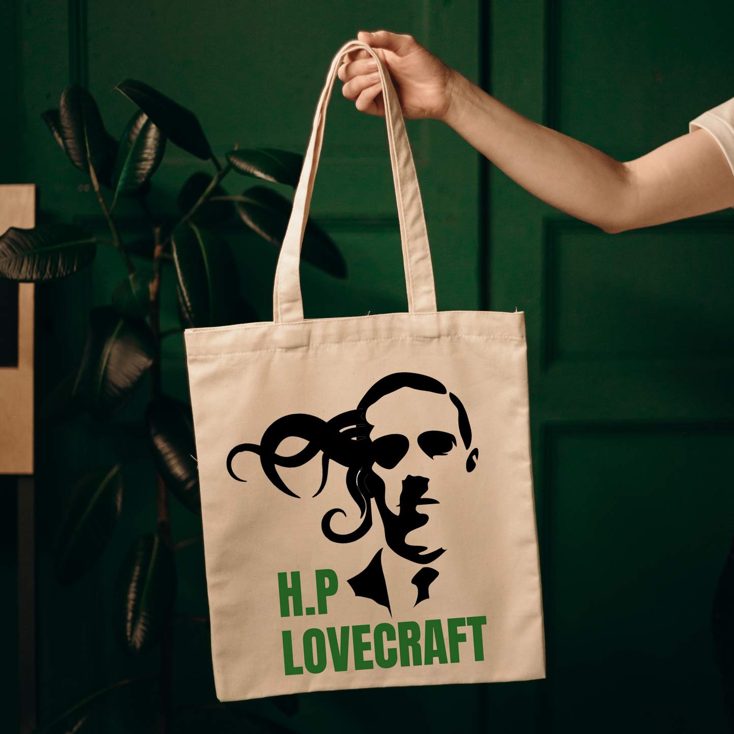Tote bag "H.P. Lovecraft"