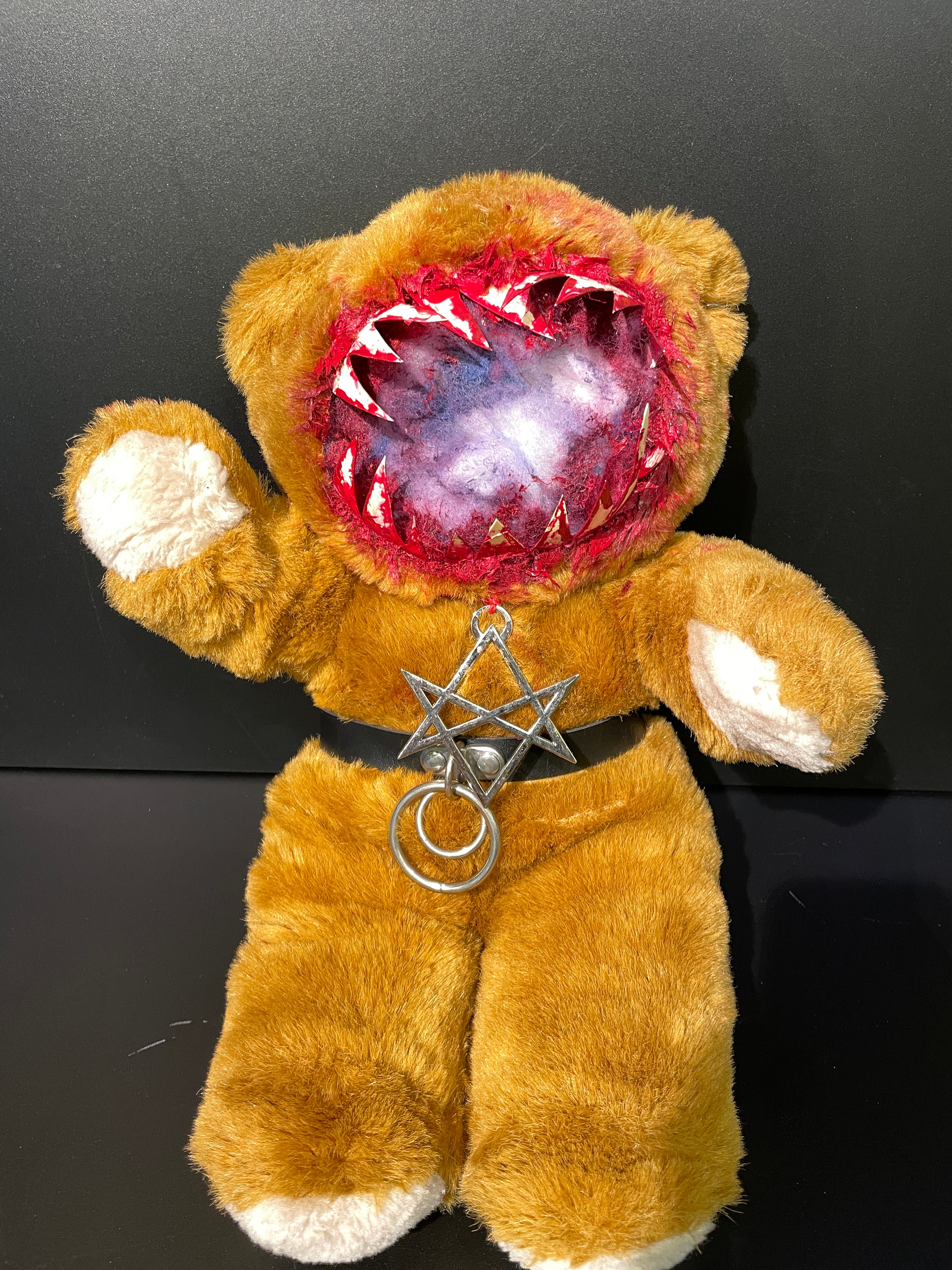 No-faced teddy bear - Unique piece