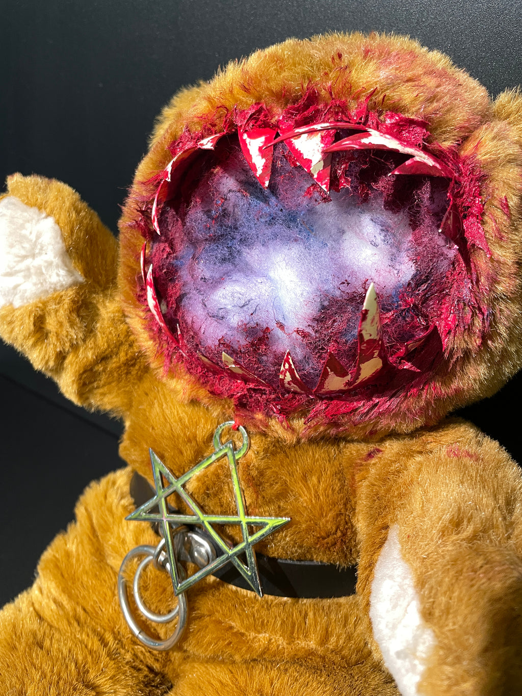 No-faced teddy bear - Unique piece