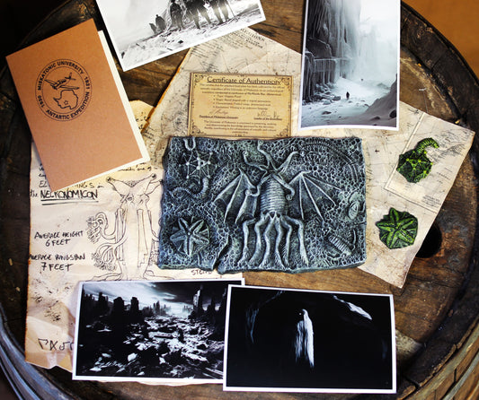 Miskatonic University set, Lovecraft Prop, Antartic expedition