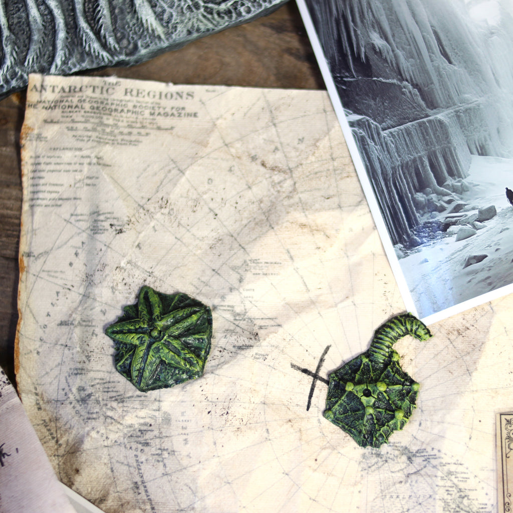 Set de Expedición en la Antártida, universidad Miskatonic