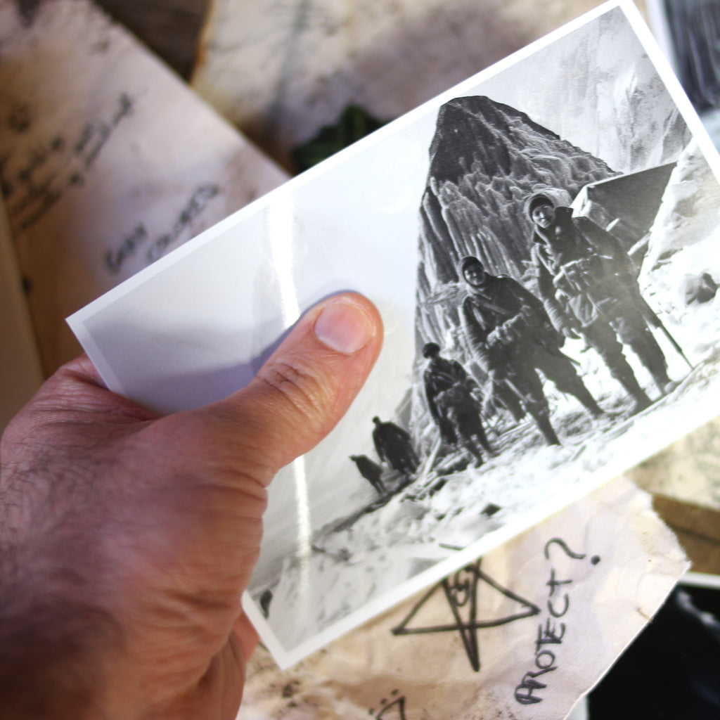 Set de Expedición en la Antártida, universidad Miskatonic