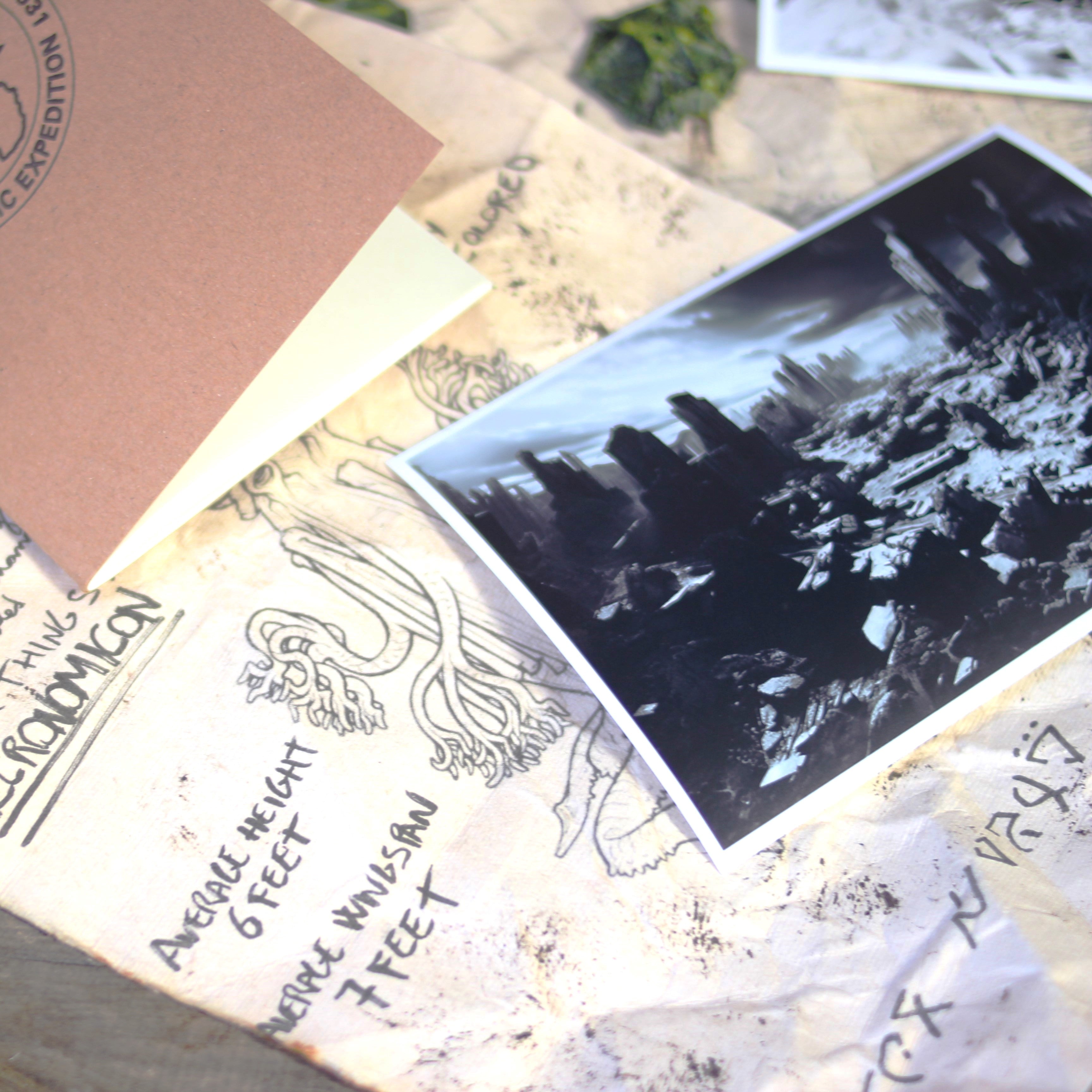 Set de Expedición en la Antártida, universidad Miskatonic