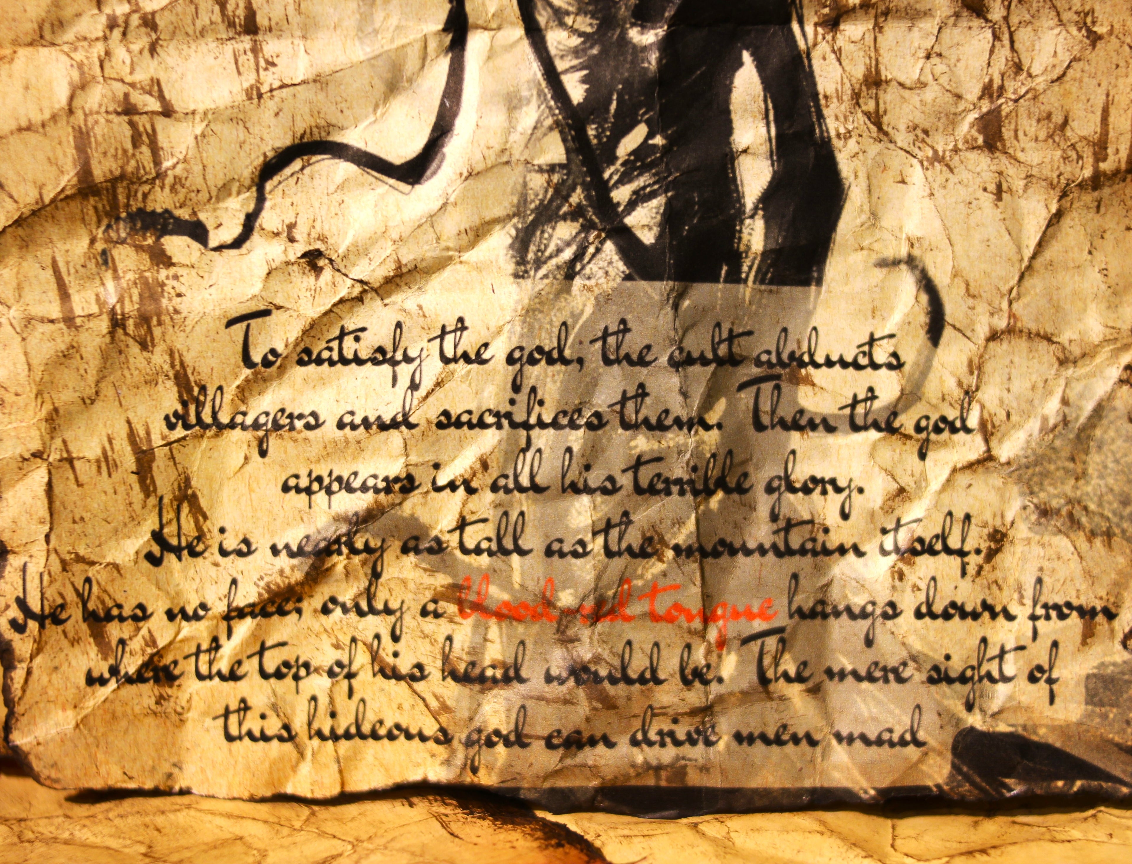 Handcraft Scroll: Nyarlathotep