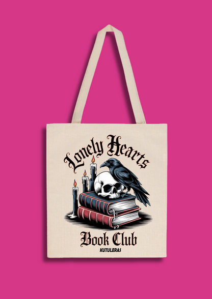 Tote bag "Lonely Hearts Book Club"