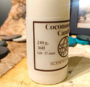 Coconomicon scented candle