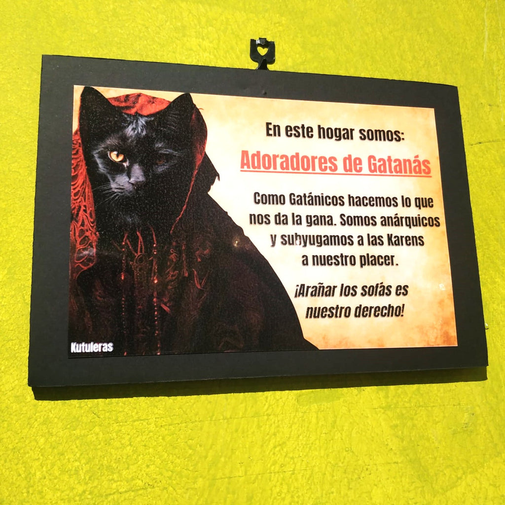 Lucipurr's worshippers sign