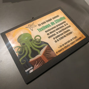 Cthulhu's witnesses sign